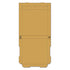 Star Pizza Box 12 x 18 WK Pizza Box Plain Wrapped 50 / cs