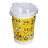 Novolex - WNA Comet Kids Cup Combo Pack Slip Lid 12 oz , "Emoji Print" 250 / cs