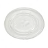 Novolex - Pactiv PLA Clear Flat Lid w/Straw Slot Earthchoice 915 / cs