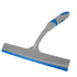 Hospeco Plastic Hand Held Window Squeegee Blue / Gray 4 / 12 cs