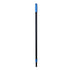 Hospeco Flat Mop Adjustable Handle 40" - 71" Black / Blue 6 / cs