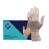 Hospeco VPF Vinyl Exam Gloves Translucent Powder Free Medium Size 10 / 100 cs