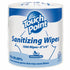 Hospeco FDA Sanitizing Wipes Large Rolls 8" x 6" 2 / 1500 cs