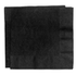 Paterson 10x10 2ply Black Beverage Napkin 200 / 20 cs