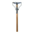 ABCO Janitor 1 1/8" Spring Clamp Wood Handle 54" 1 / ea
