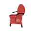 ABCO Red 35 Quart Dual-Cavity Mop Bucket W/ Downpress Wringer 1 / cs