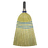 ABCO Maid Broom 4-Row Stitch 100% Corn Fiber Blue Handle 6 / cs