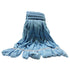 ABCO Microfiber Large Tub Mop w/ Scrubing Strips Blue 600G