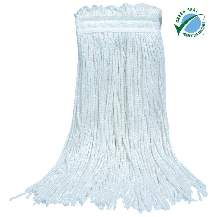 ABCO Rayon Cut-End Mops manufacturer family reference photograph; see supplied model, size, color and quantity in description.