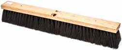 ACS Medium Floor Push Broom Tampico Wood, 24" 12 / cs. Manufacturer catalog product-family reference photograph. The image may show another size or several examples from the same family; it is not an assortment offer. Only the size, color, grade and selling quantity named in this listing are offered. Packaging may vary. Only the broom head named in the listing is included; a handle is not pictured or included.