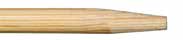 ACS Tapered Wood Broom Handle 1.13" x 60" 12 / cs. Manufacturer catalog product-family reference photograph. The image may show another size or several examples from the same family; it is not an assortment offer. Only the size, color, grade and selling quantity named in this listing are offered. Packaging may vary. Close-up of the tapered handle end; the photograph does not show its full length.
