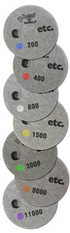 ACS Diamond Pad Floor Sample Kit 20 inch Grey 4 / cs