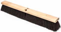 Reference image only; actual product specifications and packaging may vary. ACS Horsehair Push Broom 24" 12 / cs