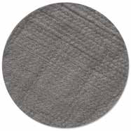 Reference image only; actual product specifications and packaging may vary. ACS Needled Steel Wool Floor Pads 17", Grade #0 Grey 12 / cs