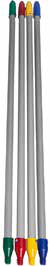 Reference image only; actual product specifications and packaging may vary. ACS Threaded Fiberglass Handles 48 inch, Green Tip 12 / cs