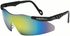 Ansell Smith & Wesson Safety Glasses Green Mirror Lenses / Black Frame 12 / cs