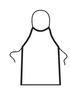 Ansell KleenGuard A40 Protection Aprons White One Size Knee Length 100 / cs