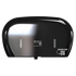 Sofidel HyTech Seas Bath Tissue Dispenser Black 7" Twin Jumbo Roll 1 / cs