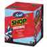 Kimberly Clark SCOTT Shop Towels Blue POP-UP Box 8 / 200 cs