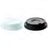 Dart Cappuccino Dome Lid White 10 / 100 cs