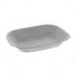 Novolex - Pactiv Pulpex #100 Steep Wall Food Trays Molded Fiber 6.75" x 4.75" 840 / cs