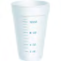 Dart 16 oz Foam Cup Graduated Print 40 / 25 cs — supplier reference photo; packaging or variant may differ
