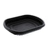 Novolex - Pactiv Medium 16oz Black MFPP Tray Meal Master , 8.13" x 6.5" x 1" 252 / cs