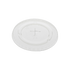 Novolex - Pactiv Clear PET Flat Lid w/Straw Slot Series A Lid Fits 9 oz 1020 / cs