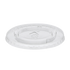 Novolex - Pactiv Clear Flat Lid w/Straw Slot fits 16-20 oz Cups 1680 / cs