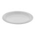 Novolex - Pactiv 6" White Sandwich Plate Impact Plastic Tableware 8 / 125 cs