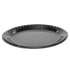 Novolex - Pactiv Black Laminated Oval Platter 10x12.5 600 / cs
