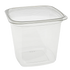 Novolex - Pactiv 24oz Clear Square Container APET TimeSquare 480 / cs