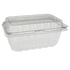 Novolex - Pactiv Strawberry RPET Clamshell 1#, Clear, 7.34" x 4.84" x 3.22" 400 / cs