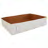 Southern Champion 10.75" X 6.75" X 3.63" Donut Box White Paperboard 250 / cs