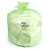 Novolex - Heritage Bag 33x39 BioTuf Green .90 Mil Coreless Roll Can Liners 33 Gallon 8 / 25 cs