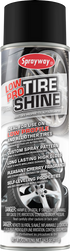 Claire Sprayway Low Pro Tire Shine 20 oz / 14.5 oz Net , Aerosol 12 / cs