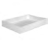 Southern Champion 14" X 10" X 3.5" Bakery Donut Box, White Paperboard 125 / cs