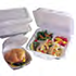 Novolex - Pactiv Foam Hinged Container White 5.75 x 5.75 x 3.25 504 / cs