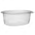 Novolex - Pactiv 8oz Clear Hinged Lid Deli Container APET 200 / cs