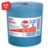 Kimberly Clark WYPALL X80 Wipers Jumbo Roll Blue 12.4" x 13.4" 455 Sheets 1 / cs