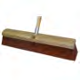 ABCO Dura Plastic Push Broom 24" Red 1 / EA — supplier reference photo; packaging or variant may differ