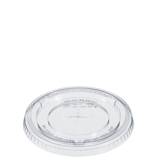 Dart 636TS - 32 oz PET Plastic Straw-Slotted Lid - Clear; manufacturer catalog photo.