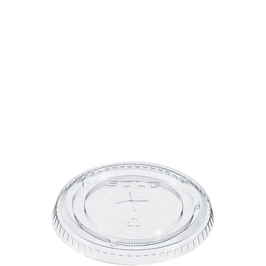 Dart 662TS - 5-20 oz PET Plastic Straw-Slotted Lid - Clear; manufacturer catalog photo.