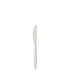 Dart Knife Medium Weight 6.5", White, PP , Stacked 1000 / cs