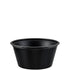 Dart Cup Souffle Plastic 3.25 oz Black 10 / 250 cs