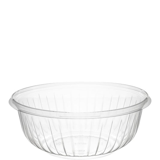 Dart PET32B - 32 oz PET Plastic Bowl - Clear; manufacturer catalog photo.
