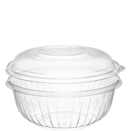 Dart PET32BCD - 32 oz PET Plastic Bowl/Dome Lid Combo Pack; manufacturer catalog photo.