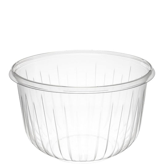 Dart PET64B - 64 oz PET Plastic Bowl - Clear; manufacturer catalog photo.