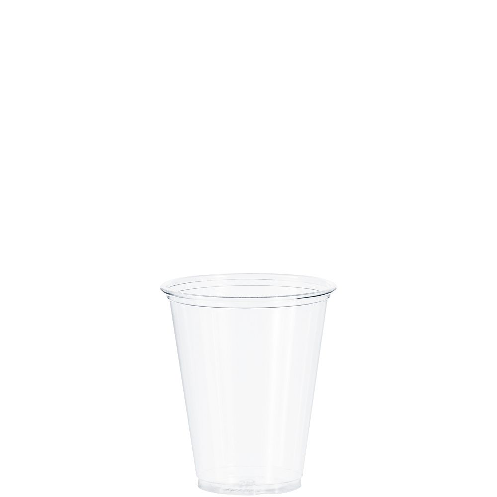 Dart TP7 - 7 oz PET Plastic Cup - Clear; manufacturer catalog photo.