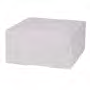 Southern Champion 8" X 8" X 5" Bakery Box White, Non-Window, Lock-Corner 100 / cs — supplier reference photo; packaging or variant may differ
